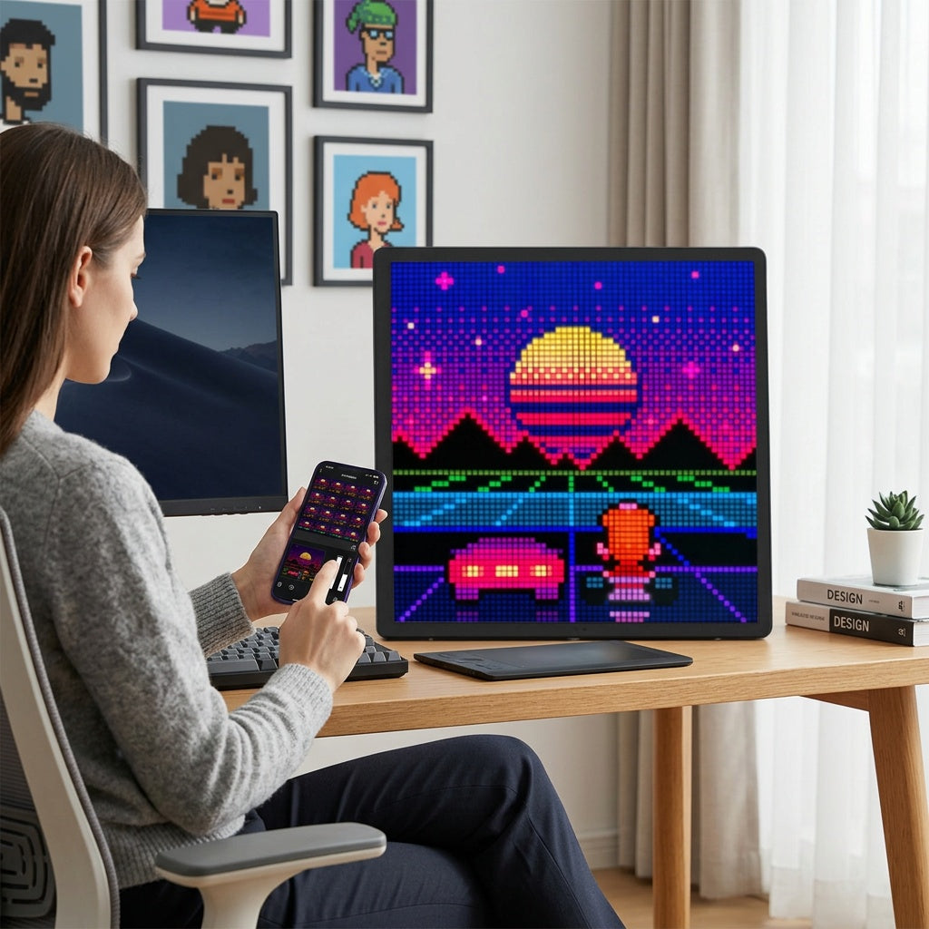 RGB LED Pixel Display Panel